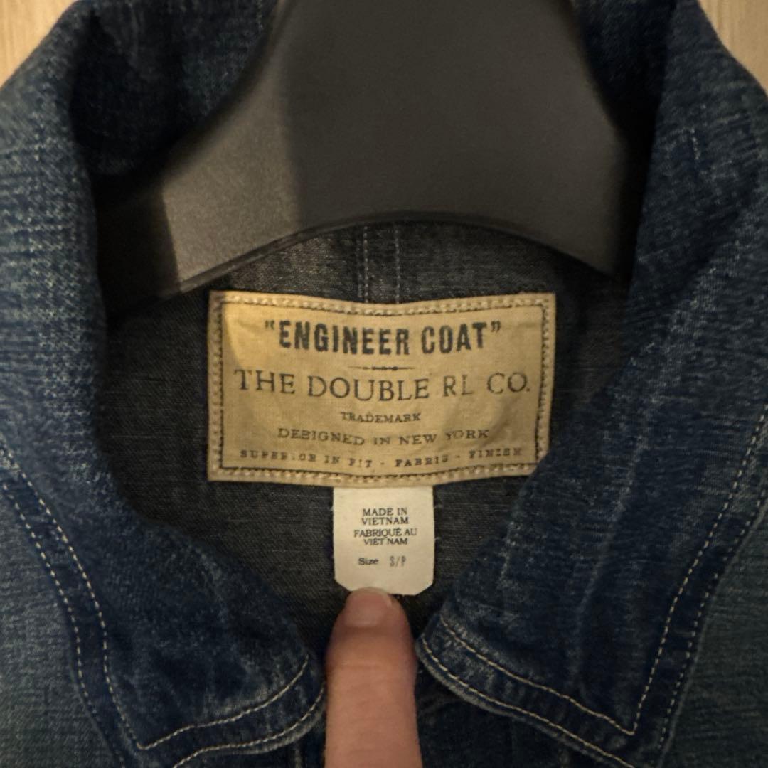 ジャケット・アウター THE DOUBLE RL CO. ENGINEER COAT S