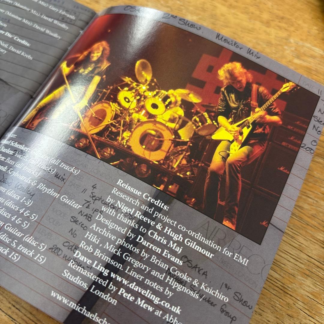 マイケルシェンカー　4CD＋DVD limited limited