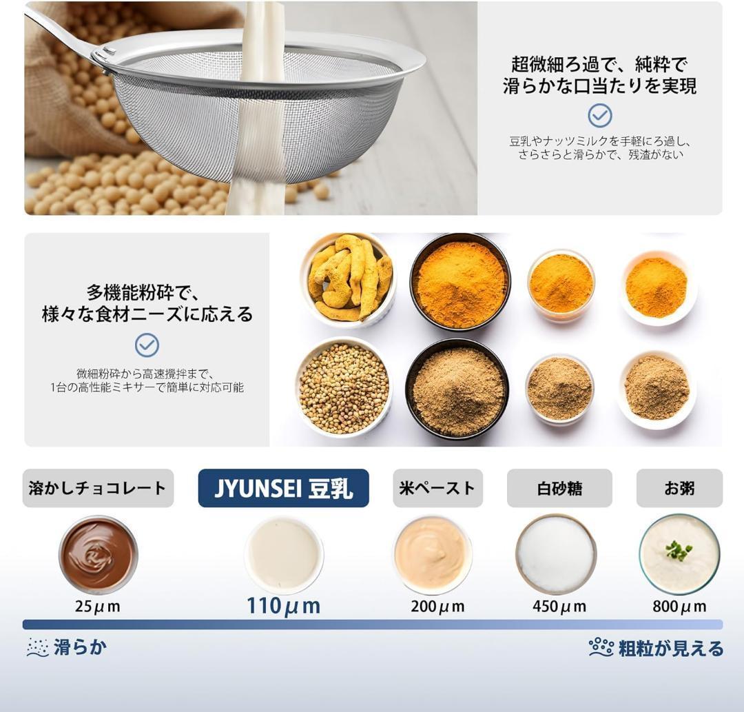 2台　豆乳メーカー 加熱 ブレンダー ミキサー スープメーカー 1.75L