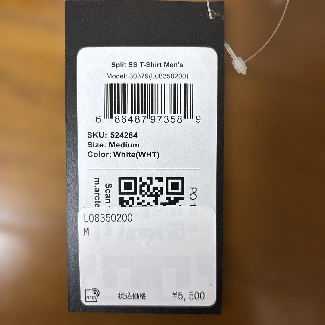 ARC'TERYX Split SS T-Shirt メンズ M ホワイト