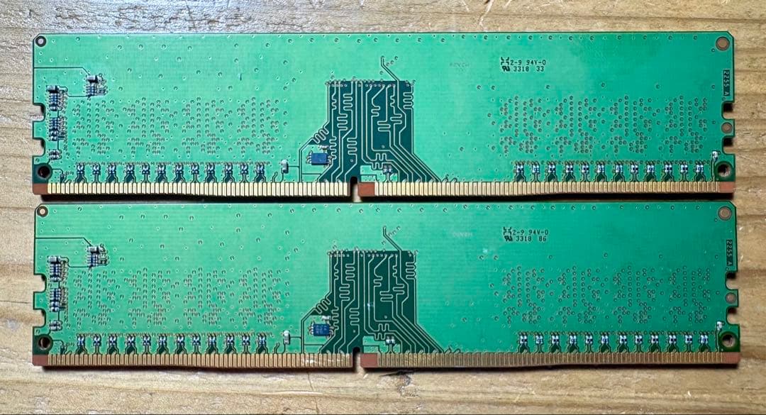 Micron DDR4 メモリ 16GB(8GB*2枚) PC4-2666V