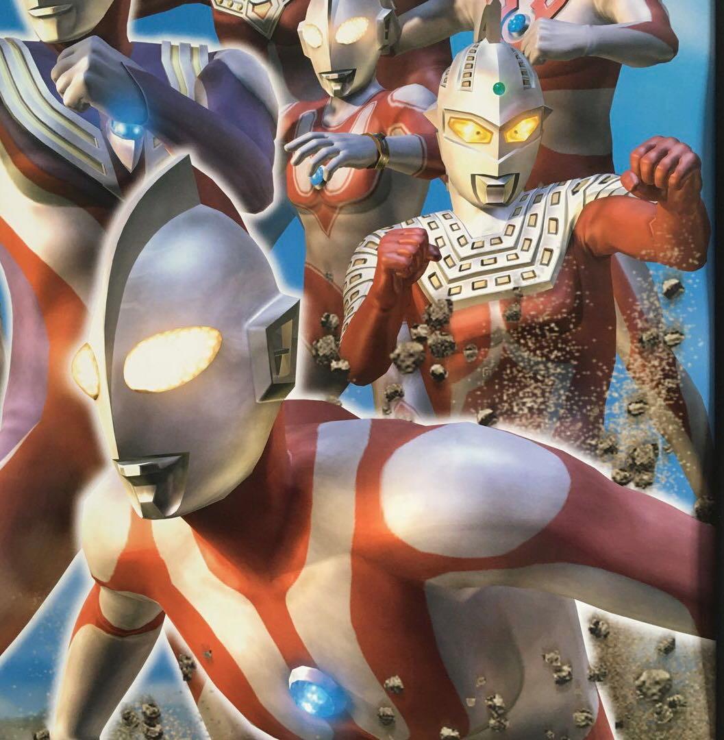 PS2 ウルトラマン3 Fighting Evolution 【販促用】ポスター