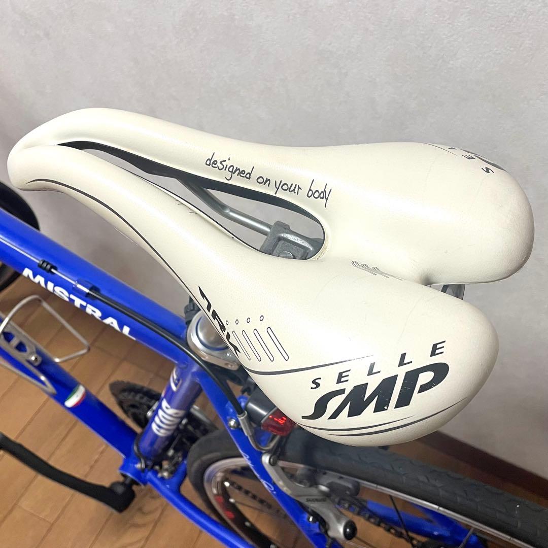 引取限定 GIOS MISTRAL クロスバイク 430mm 室内保管 付属多数