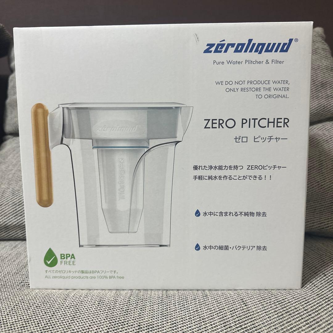 【新品未使用】zeroliquid ZERO PITCHER 2.4L