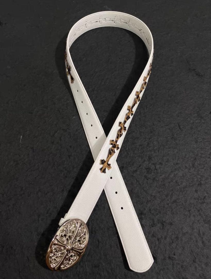 chrome heartsモチーフベルト　高品質110cm