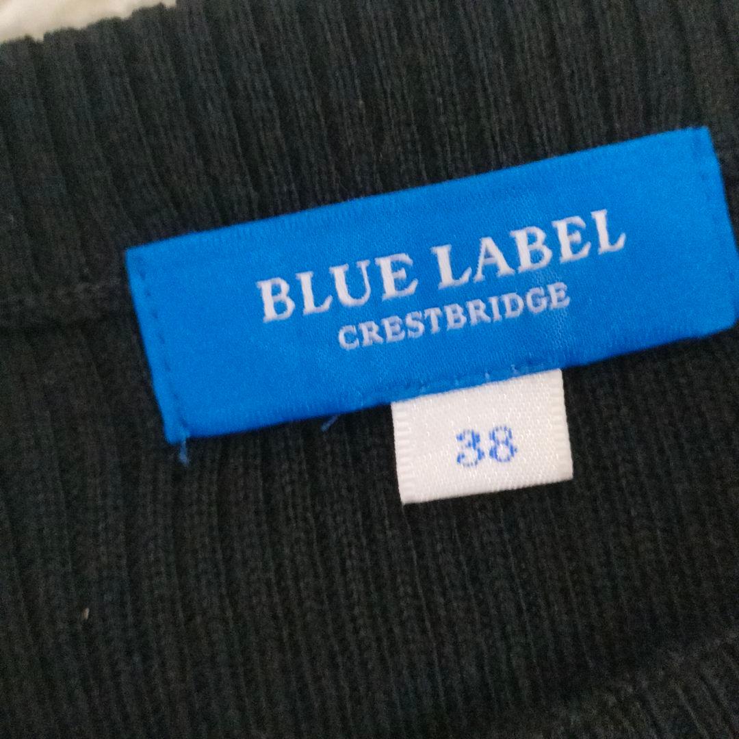 ほぼ未使用 BLUE LABEL CRESTBRIDGE チェック切替ワンピース