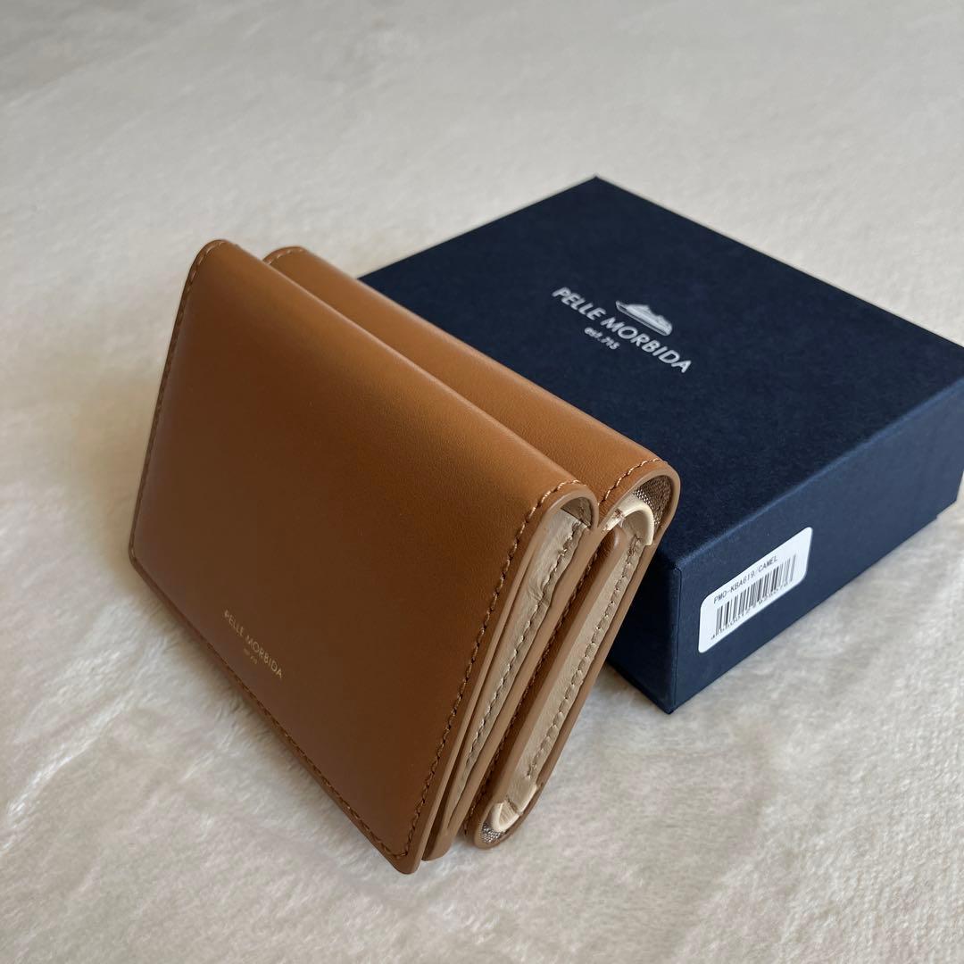 M*x様 【新品未使用】PELLE MORBIDA モルビダ 三つ折り財布 バル