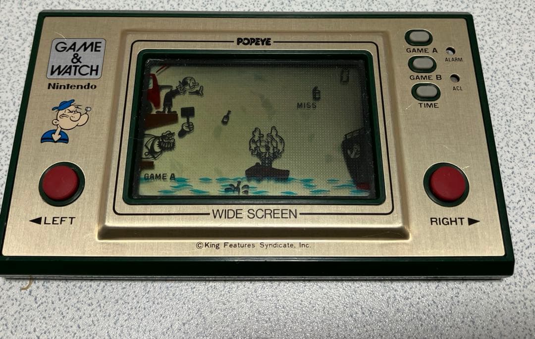 お値下！任天堂 ニンテンドー ゲームウォッチ ポパイ POPEYE