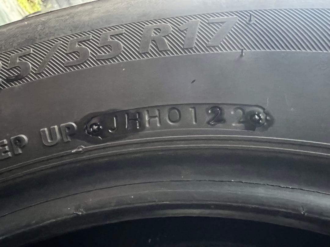 ナコルルブリヂストンサマータイヤ225／55R17 97V
