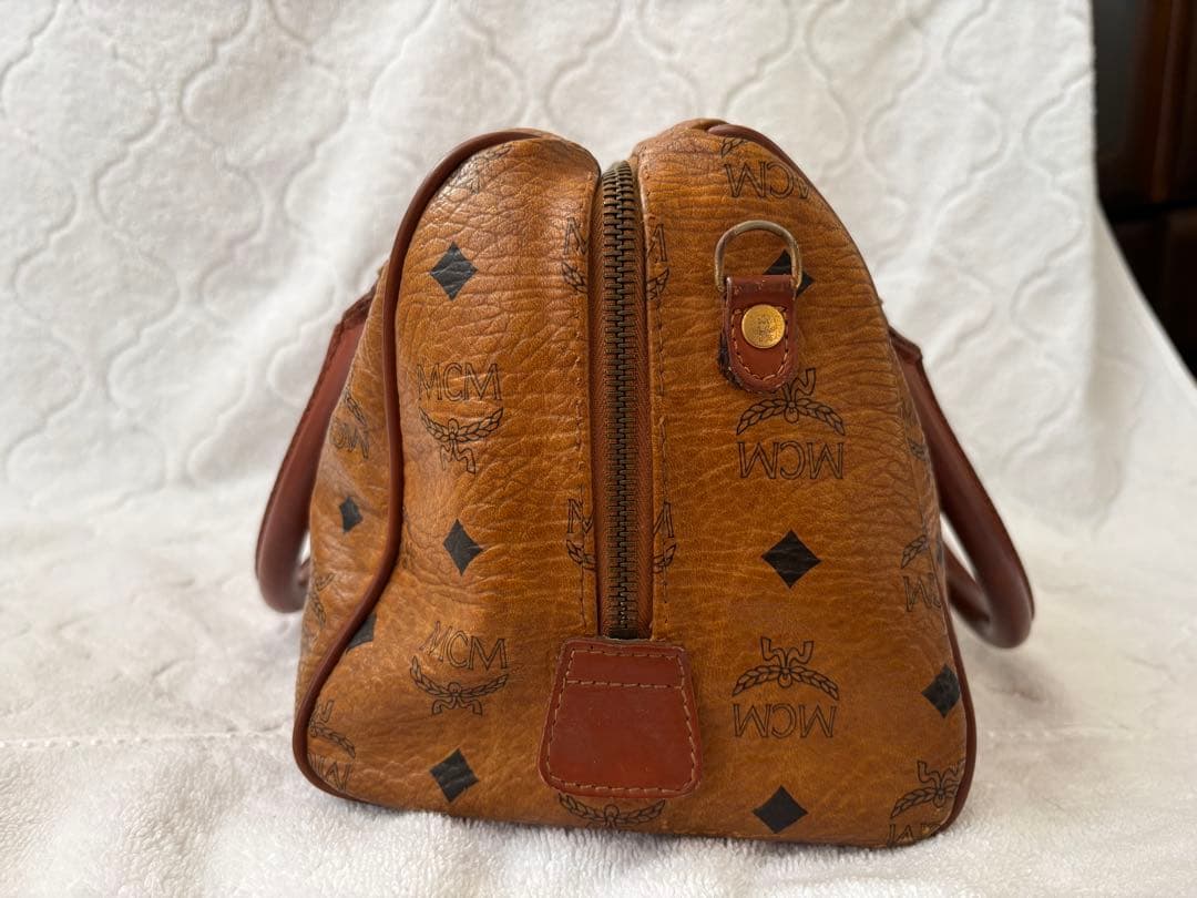 MCM オールドロゴ ヴィンテージ ボストンバッグ