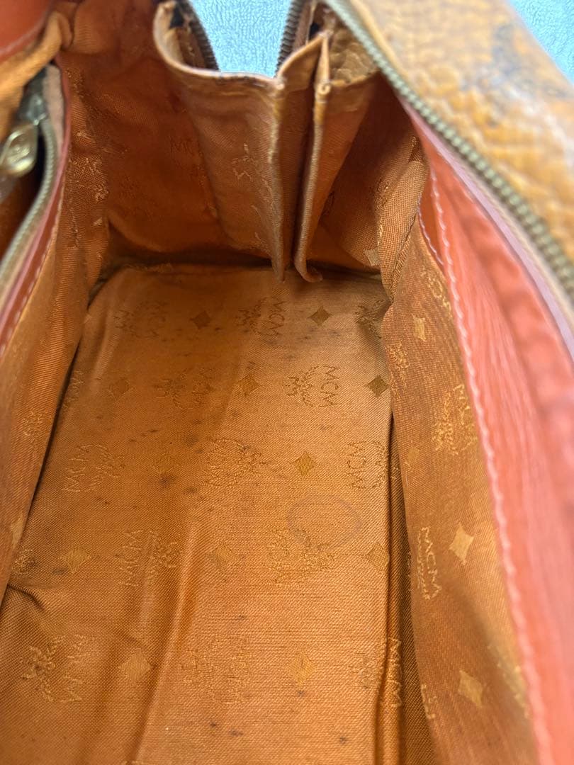 MCM オールドロゴ ヴィンテージ ボストンバッグ