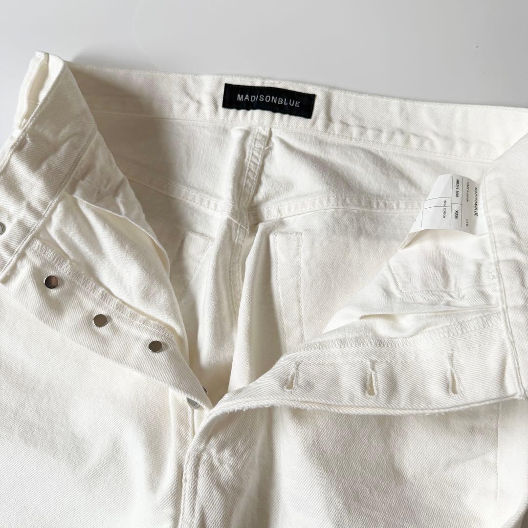マディソンブルー　CRASHED SAROUEL PT DENIM 24SS