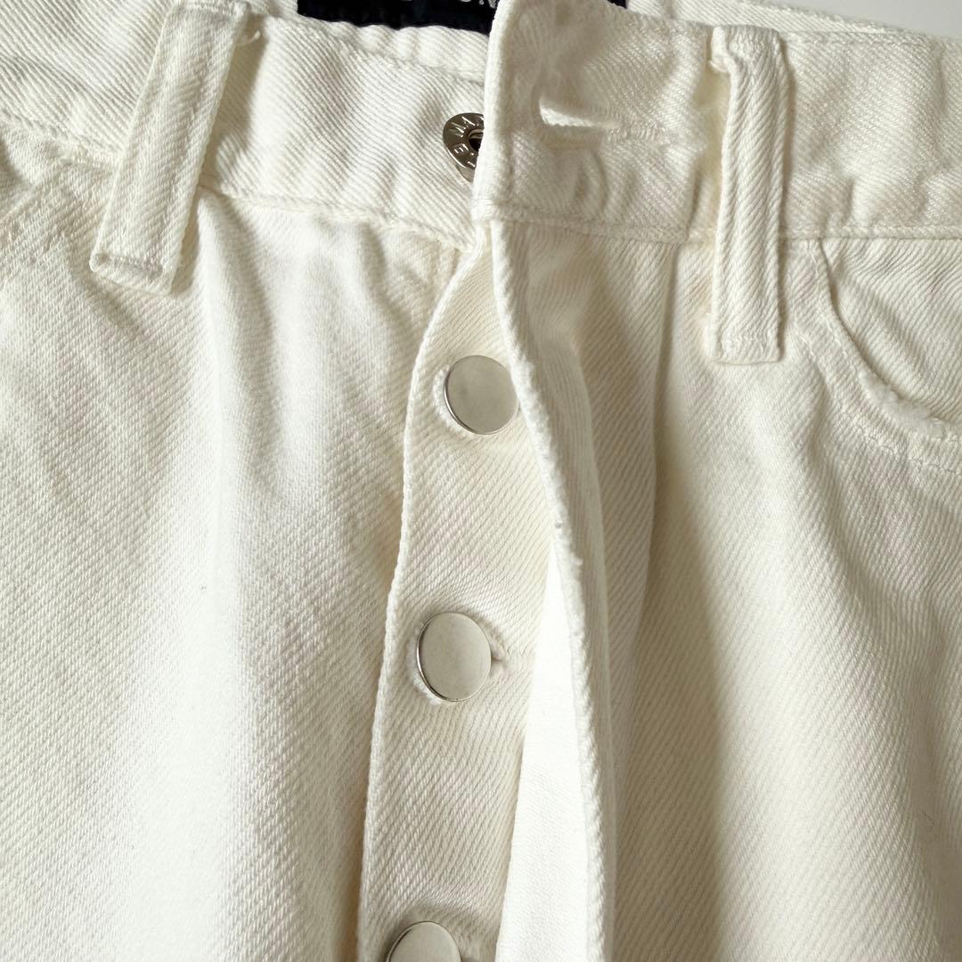 マディソンブルー　CRASHED SAROUEL PT DENIM 24SS