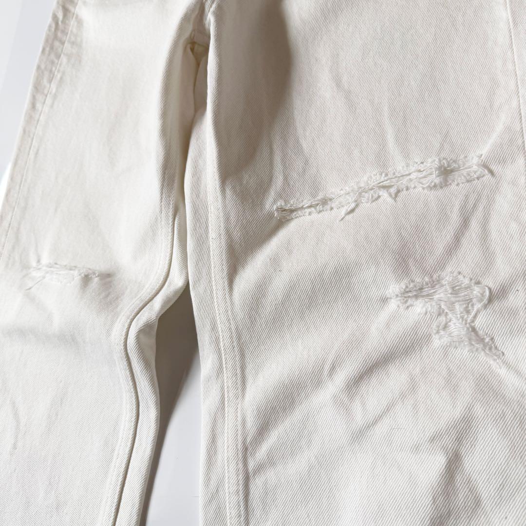 マディソンブルー　CRASHED SAROUEL PT DENIM 24SS