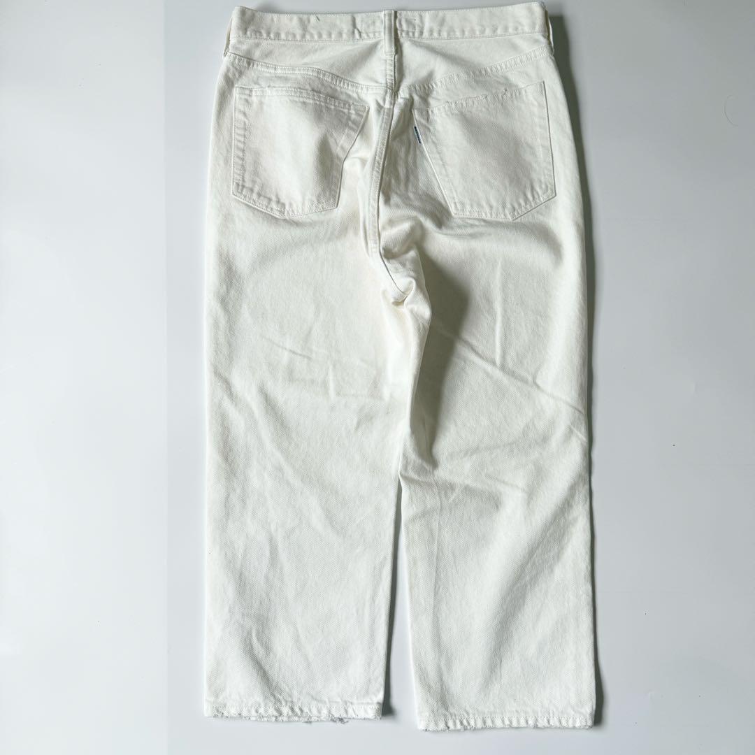 マディソンブルー　CRASHED SAROUEL PT DENIM 24SS