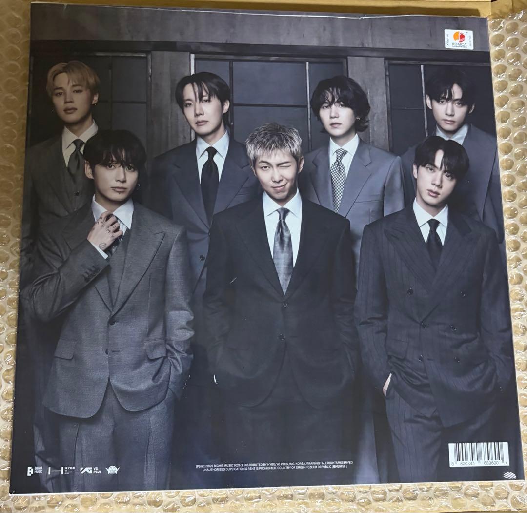 BTS ARIRANG Standard Vinyl LP JIN ジン