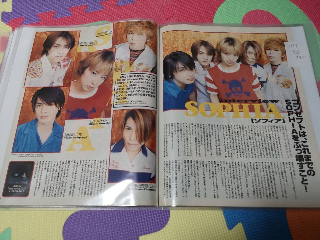 SOPHIA(1冊200円)60冊分177ページ切り抜きしファイリング済み