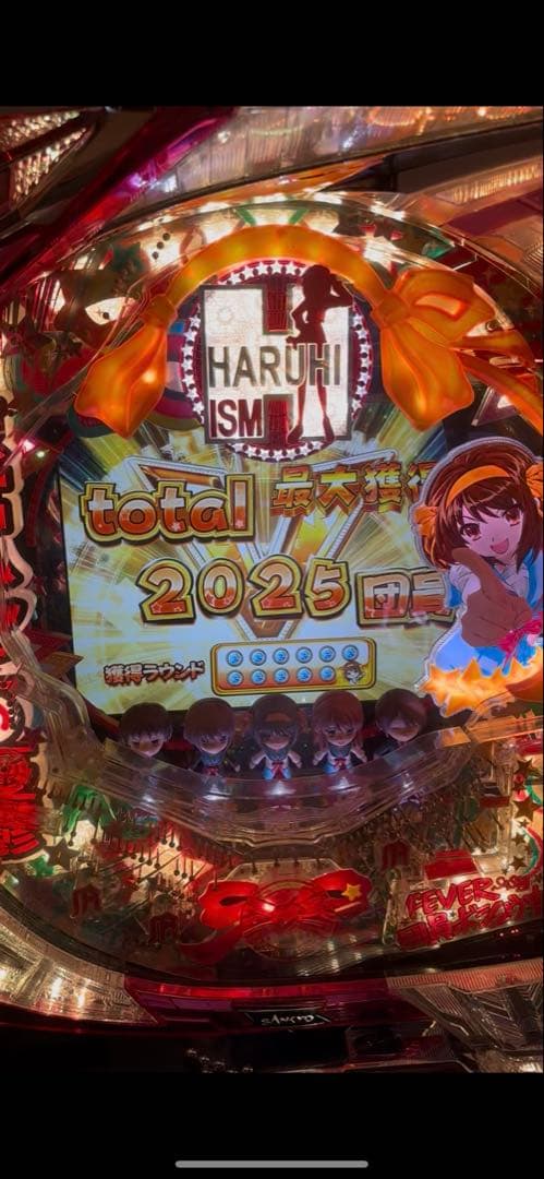 超レア パチンコ　CR涼宮ハルヒの憂鬱Z 循環＋オート機能付 純正枠