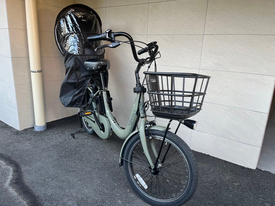 【美品】Panasonic ギュットクルームR DX 電動自転車 レインカバー付