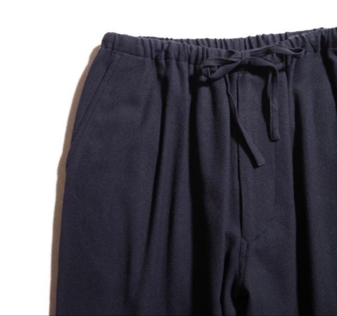 comoli 22AW リファインウールジャケット/パンツ ネイビー　美品