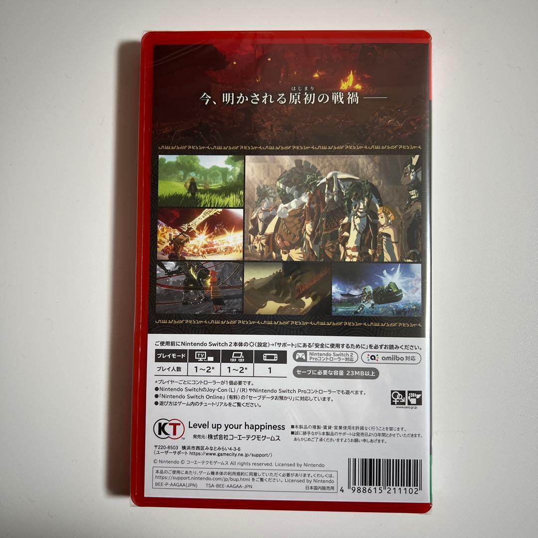 【新品・未開封】ゼルダ無双 封印戦記 Nintendo Switch2