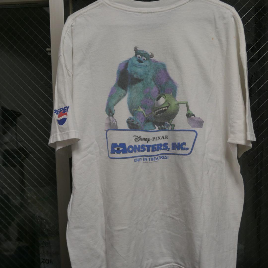 モンスターズ・インク　 ヴィンテージ　Tシャツ　XL