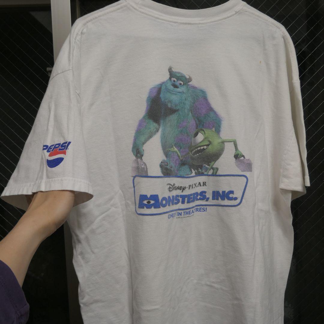 モンスターズ・インク　 ヴィンテージ　Tシャツ　XL