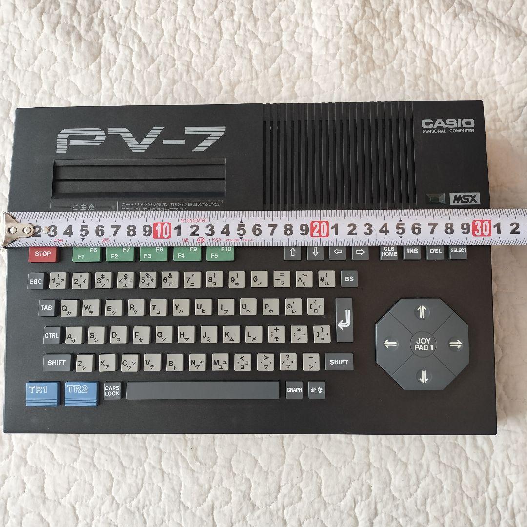 【中古品】MSX パーソナルコンピュータCASIO PV-7