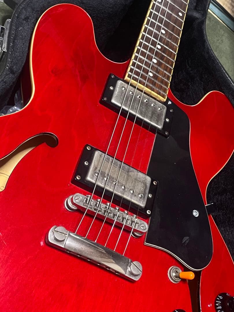 美品虎　ハードケース　Epiphone ES-335 リミテッド　カスタム