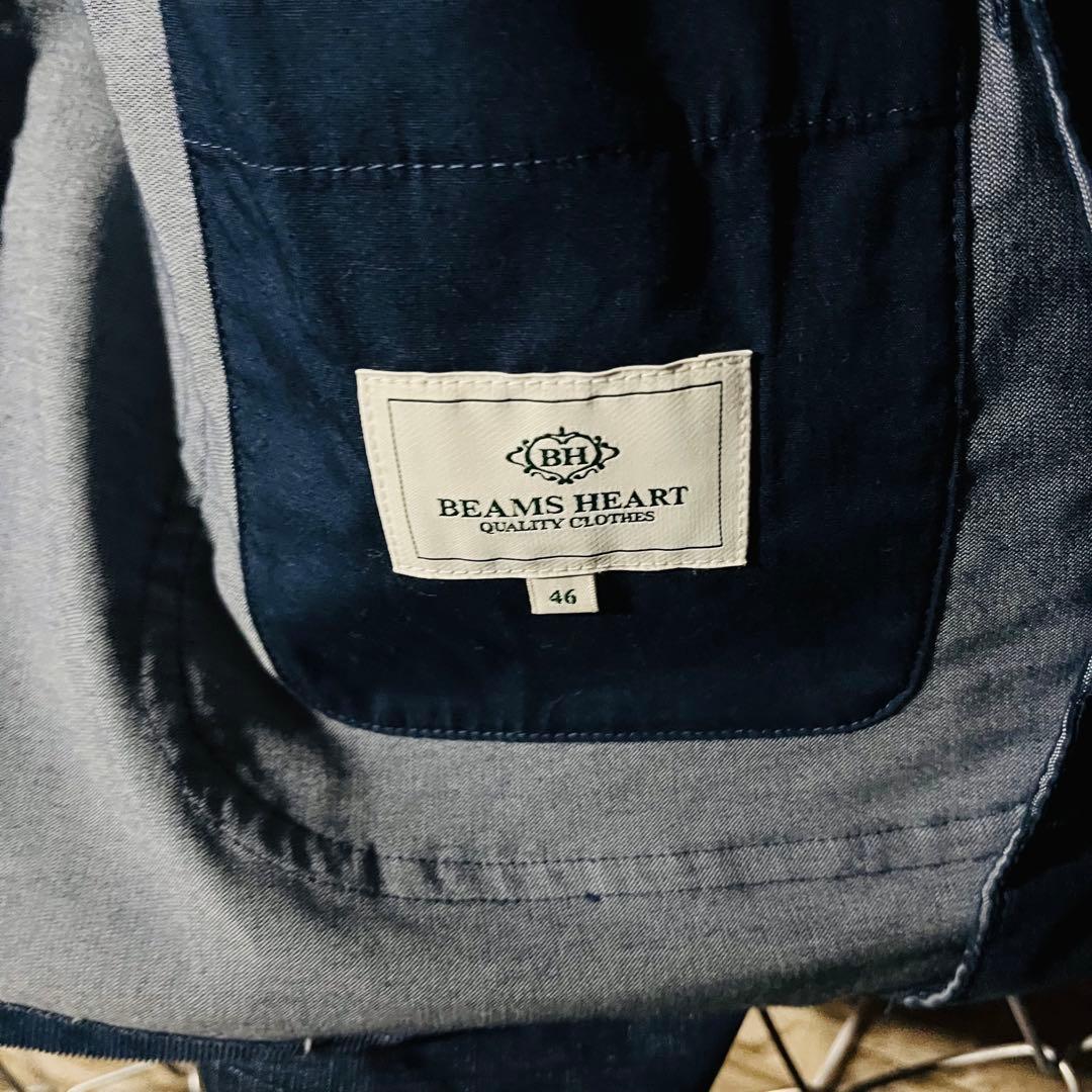 【デニム感】BEAMS HEART テーラードジャケット　M相当　アンコン