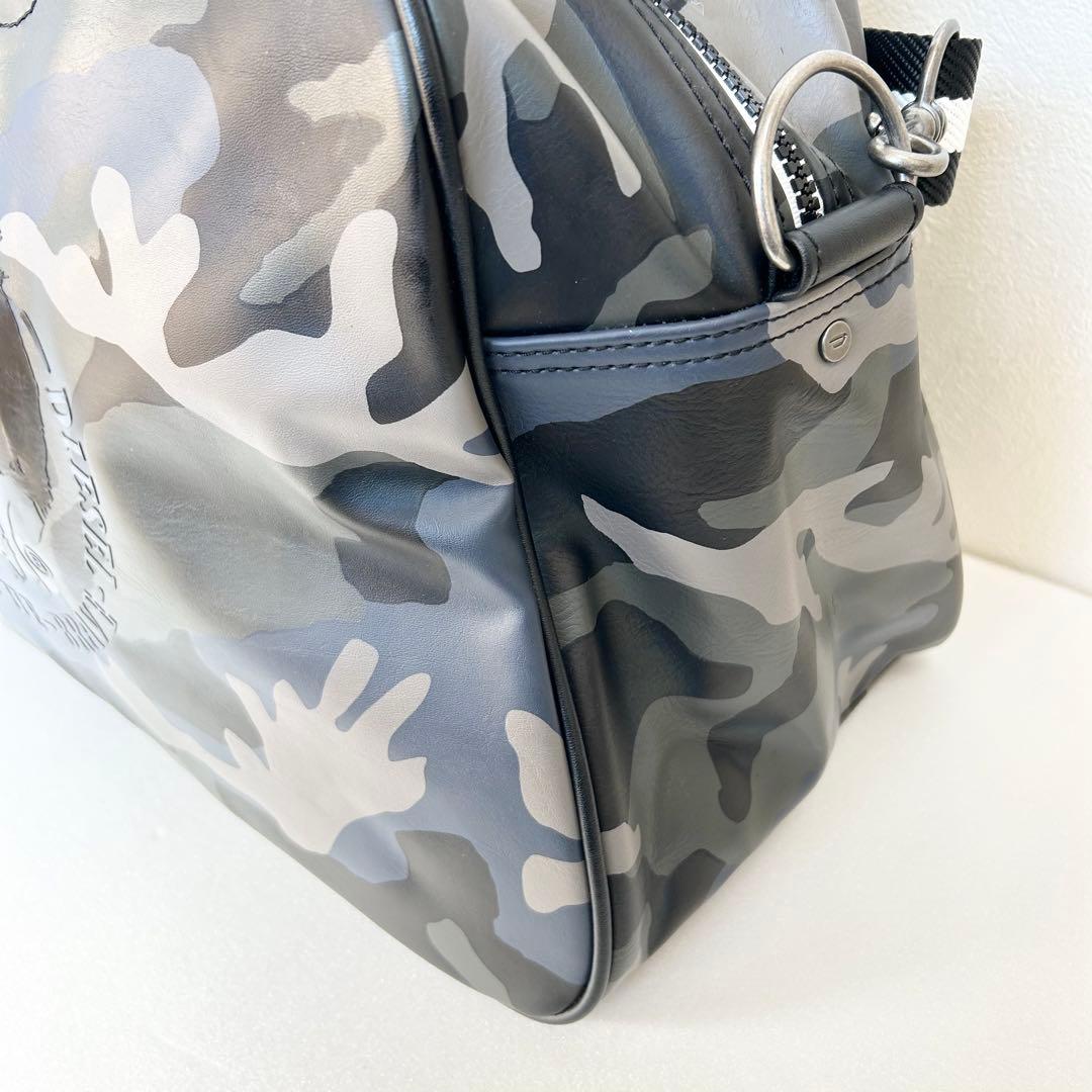 ✨希少✨未使用品✨ディーゼル ボストンバック 2way黒 迷彩 ブレイブマン