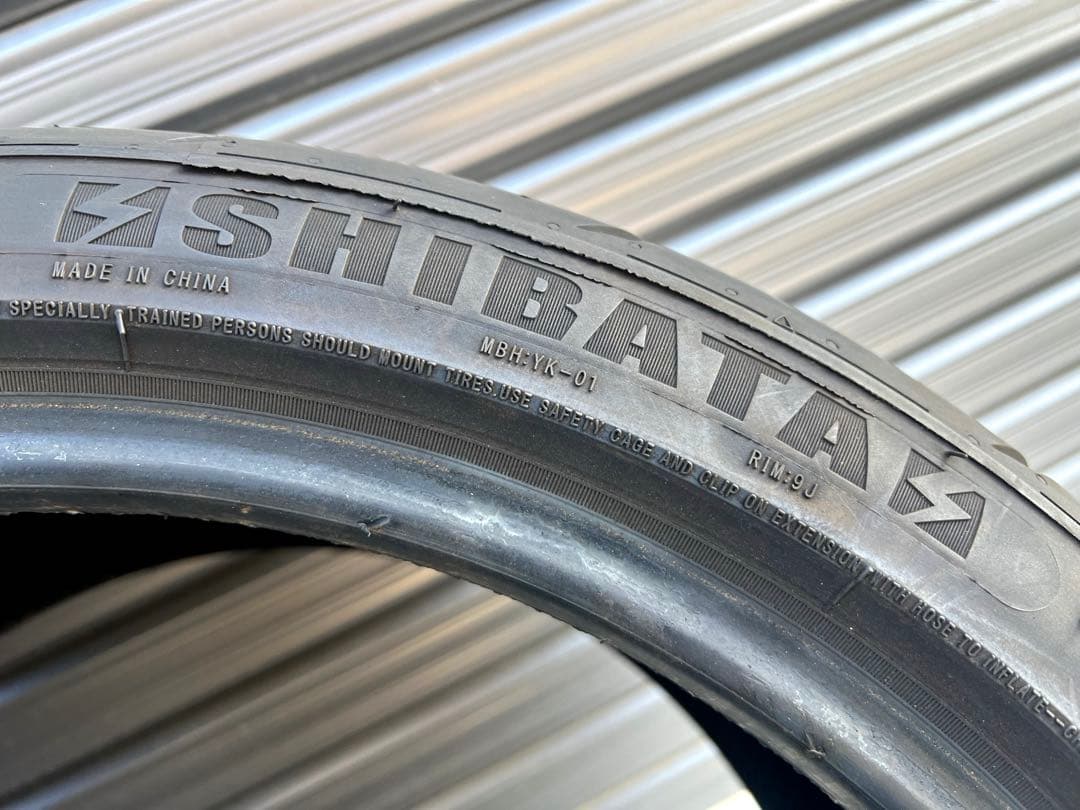 シバタイヤ 255/35ZR18 2本セット