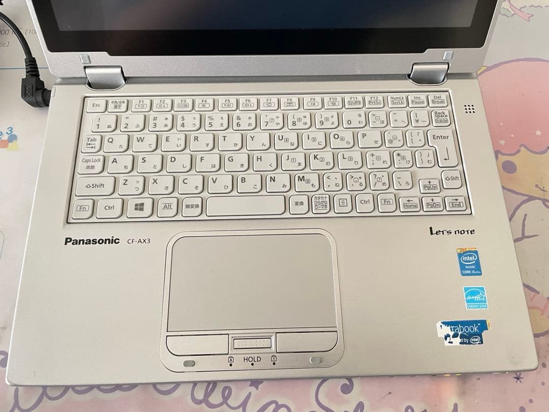 レッツノートAX 3 i5 2in1 Win10 pro ms2019搭載