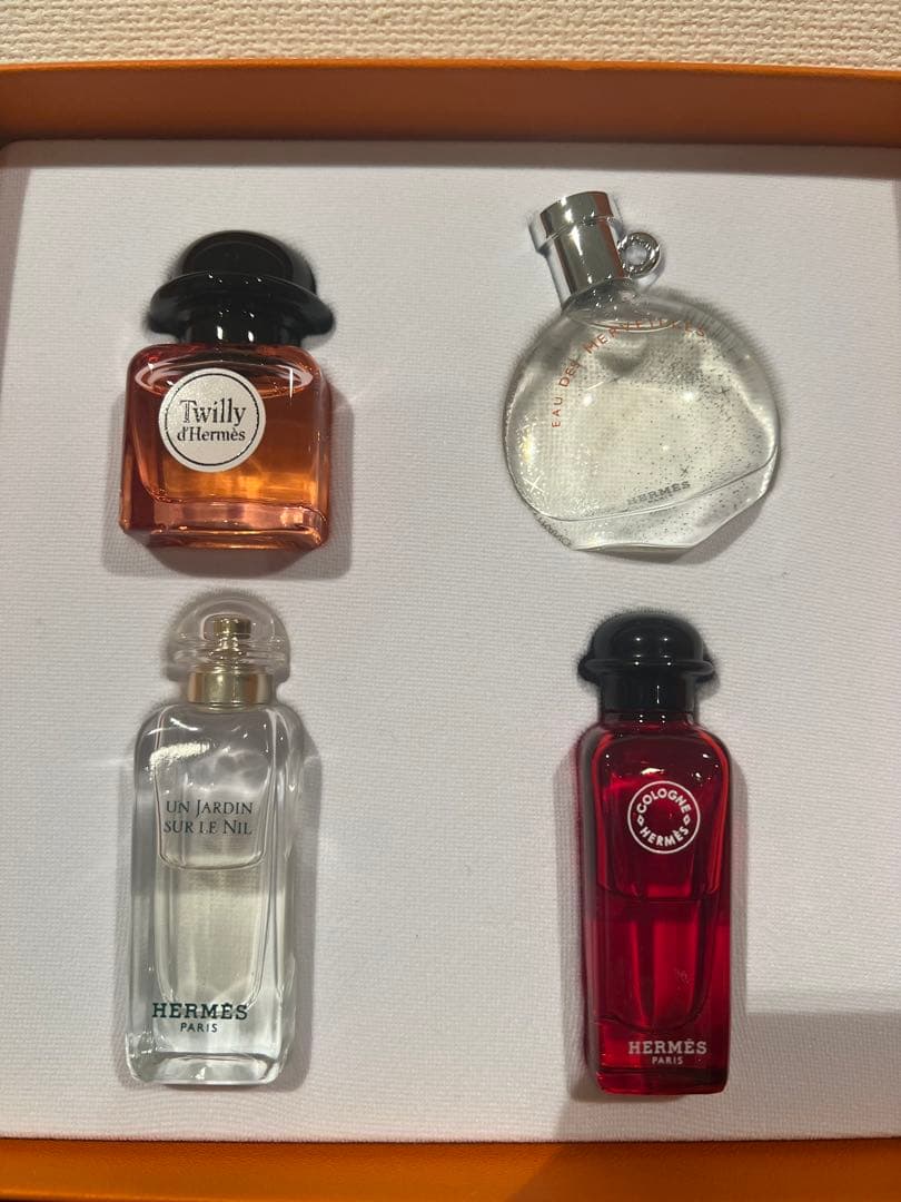 HERMES エルメス 香水ミニセット 7.5ml ×4