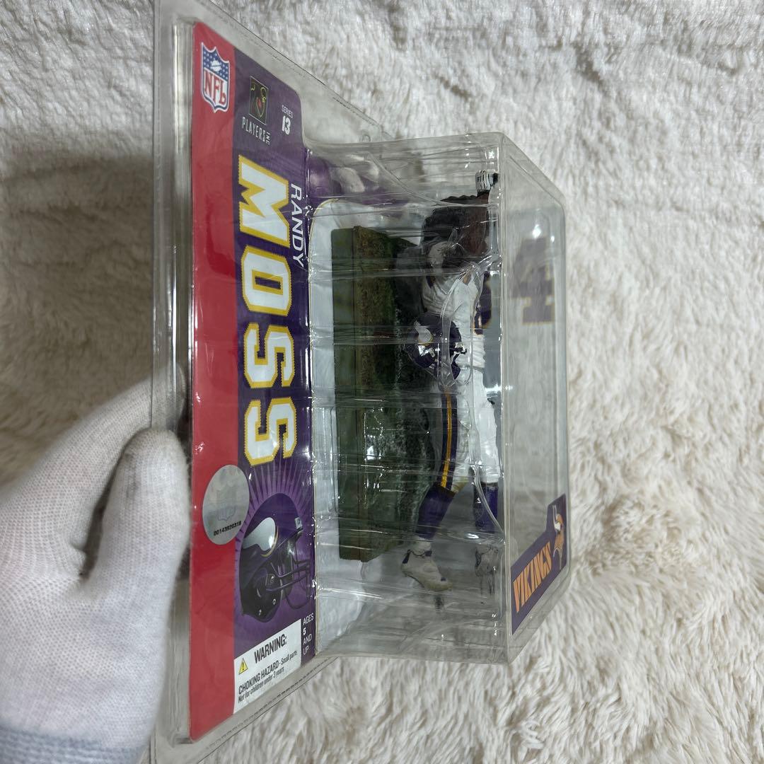 【未開封】NFL Randy Moss フィギュア 13 ヴァイキングス