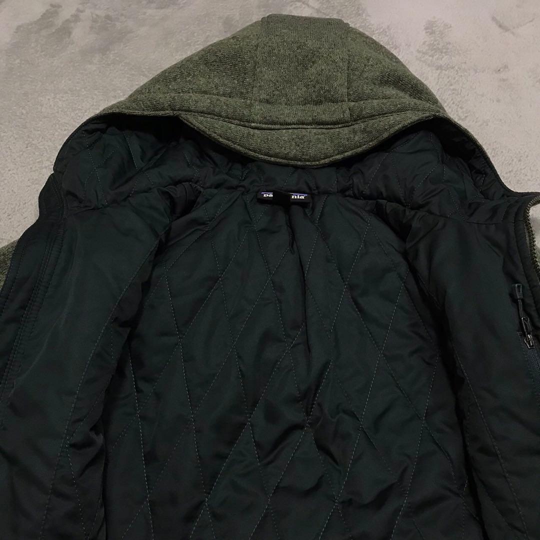 美品　patagonia パタゴニア　インサレーテッドベターセーターフーディー