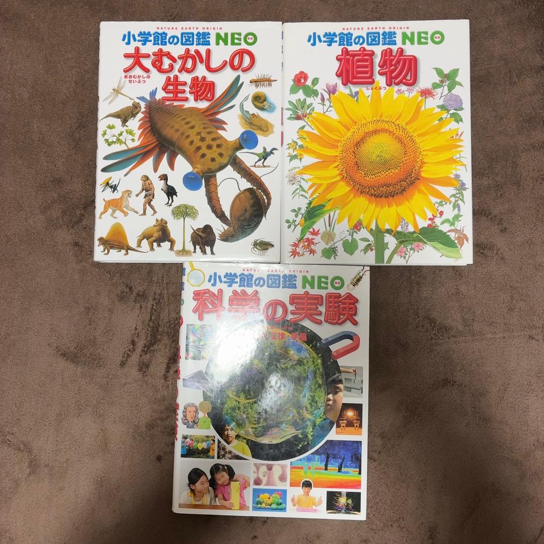 小学館の図鑑neo 10冊セット DVD付き