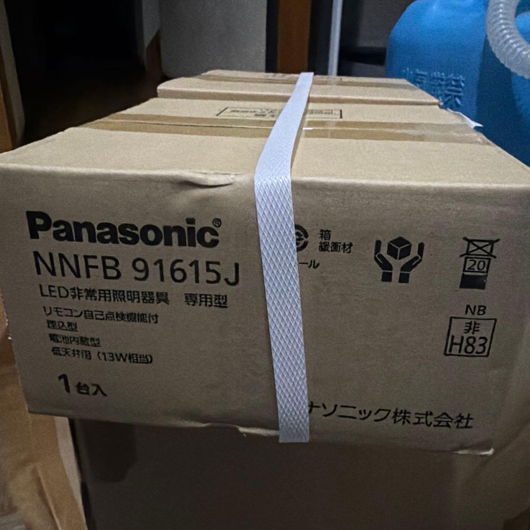 新品未開封】Panasonic LED非常用照明器具 NNFB91615J