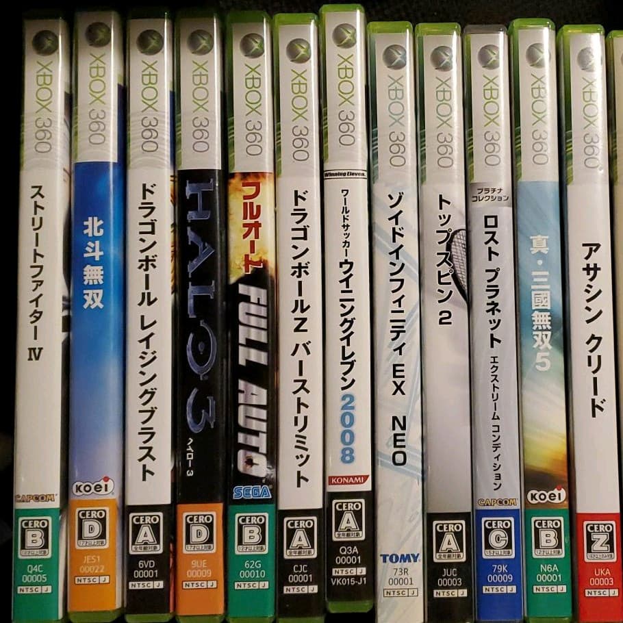xbox360ソフト21本+Kinectセンサーセット