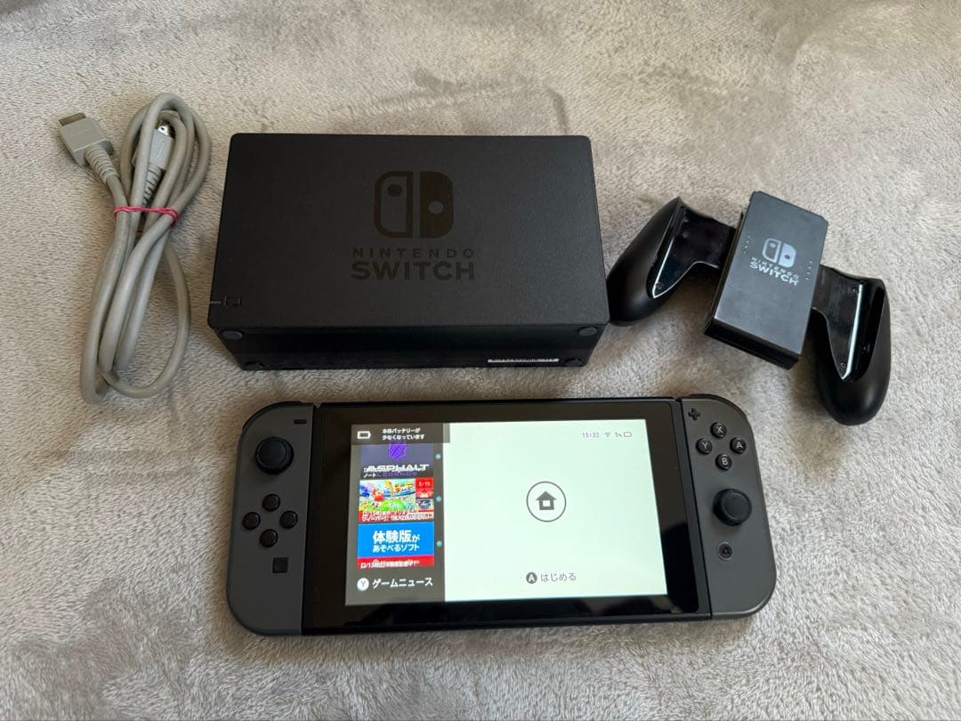 ニンテンドーSwitch 本体 初期型 グレー