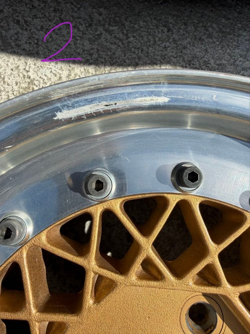 【希少品】【旧車】RAYS VOLK MESH 14インチ ゴールドメッシュ