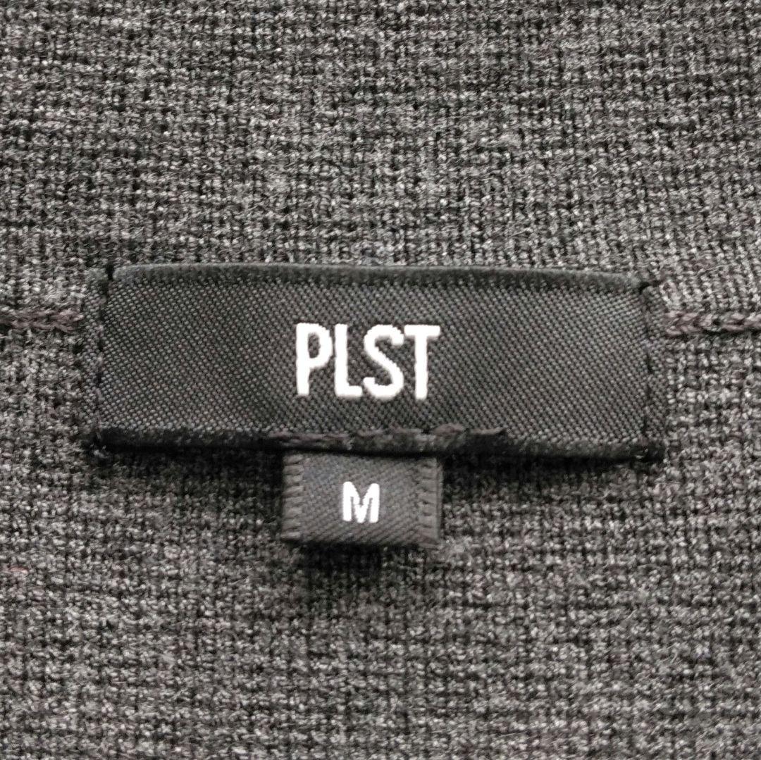 新品 PLST プラステ 洗える レーヨンブレンド ニット ダブル ジャケット
