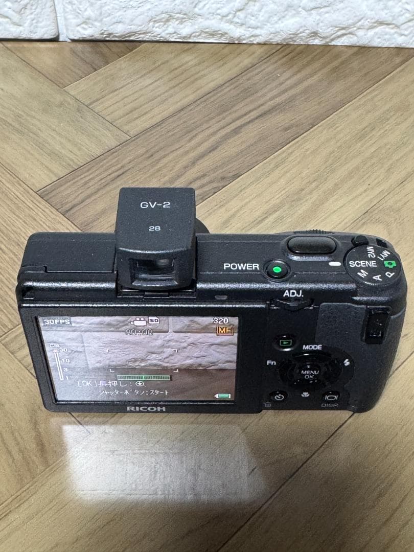 極美品 SHOT数645 RICOH GR DIGITAL II & GV2