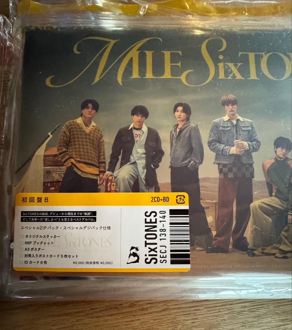 sixtones milesixtones ベストアルバム