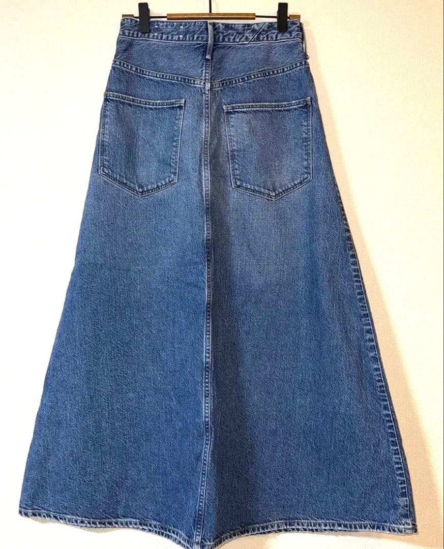 Demi-luxe BEAMS upper heights ロングデニムスカート