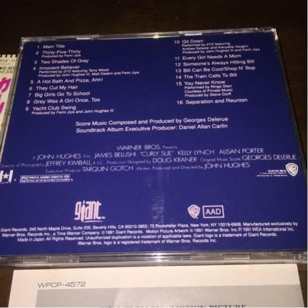 国内盤！RINGO STARR参加！“CURLY SUE”