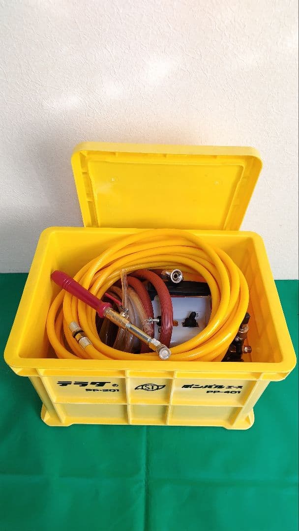 テラダポンプPP-201/エアコン洗浄機/高圧洗浄機/動力噴霧機/薬品散布