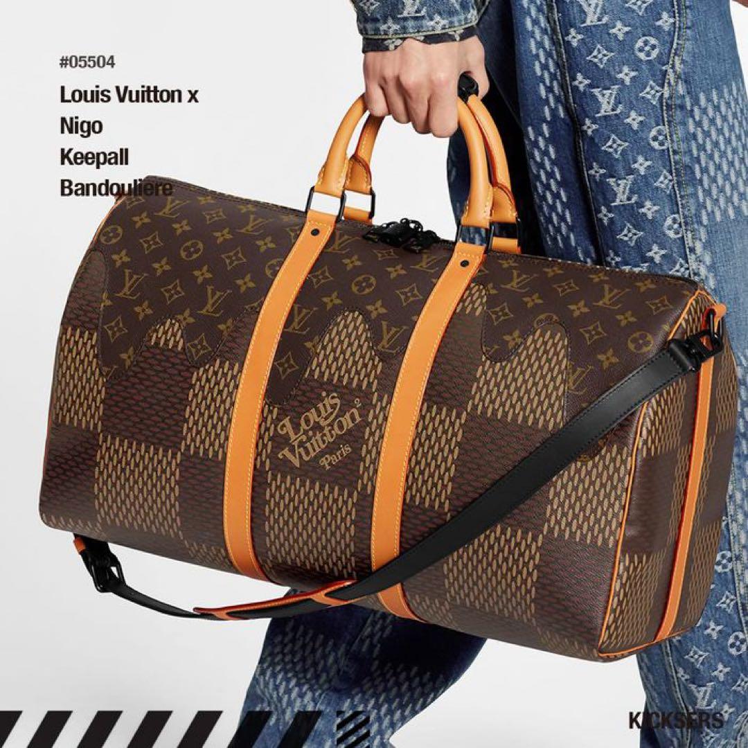 Louis Vuitton x Nigo キーポル ボストンバック