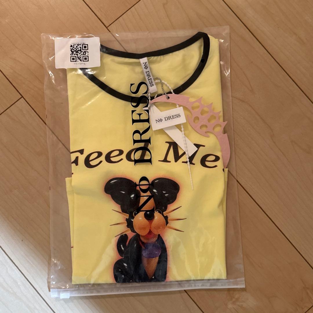 Nodress “PET ME” Tシャツ y2k itimi