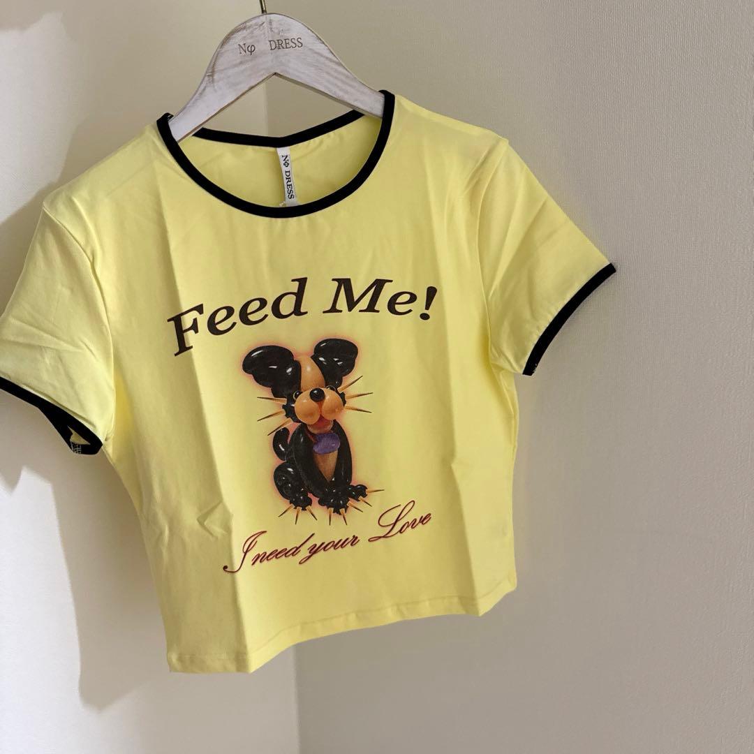 Nodress “PET ME” Tシャツ y2k itimi